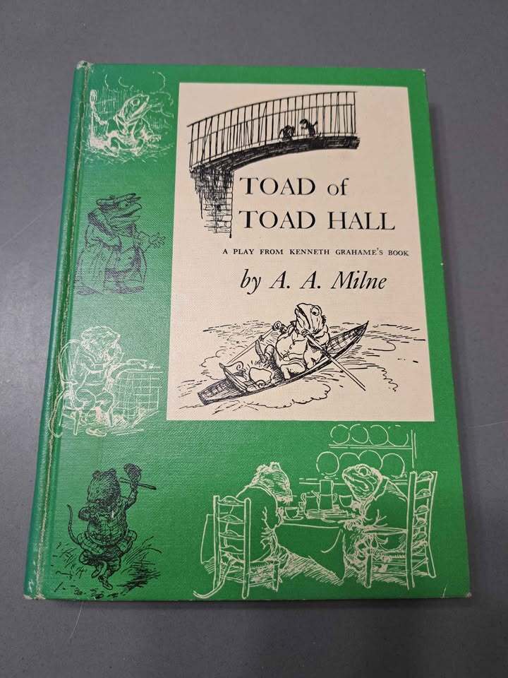 Vintage 1957 Toad of Toad Hall by A. A. Milne