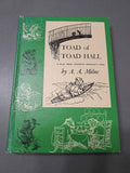 Vintage 1957 Toad of Toad Hall by A. A. Milne