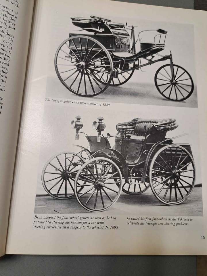 Vintage 1973 A Picture History of the Automobile