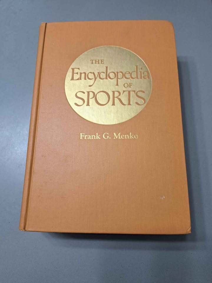 Vintage 1960 The Encyclopedia of Sports