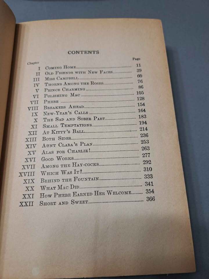 Rare Vintage 1876 Rose In Bloom by Louisa M Alcott hardcover (author of Little Women)