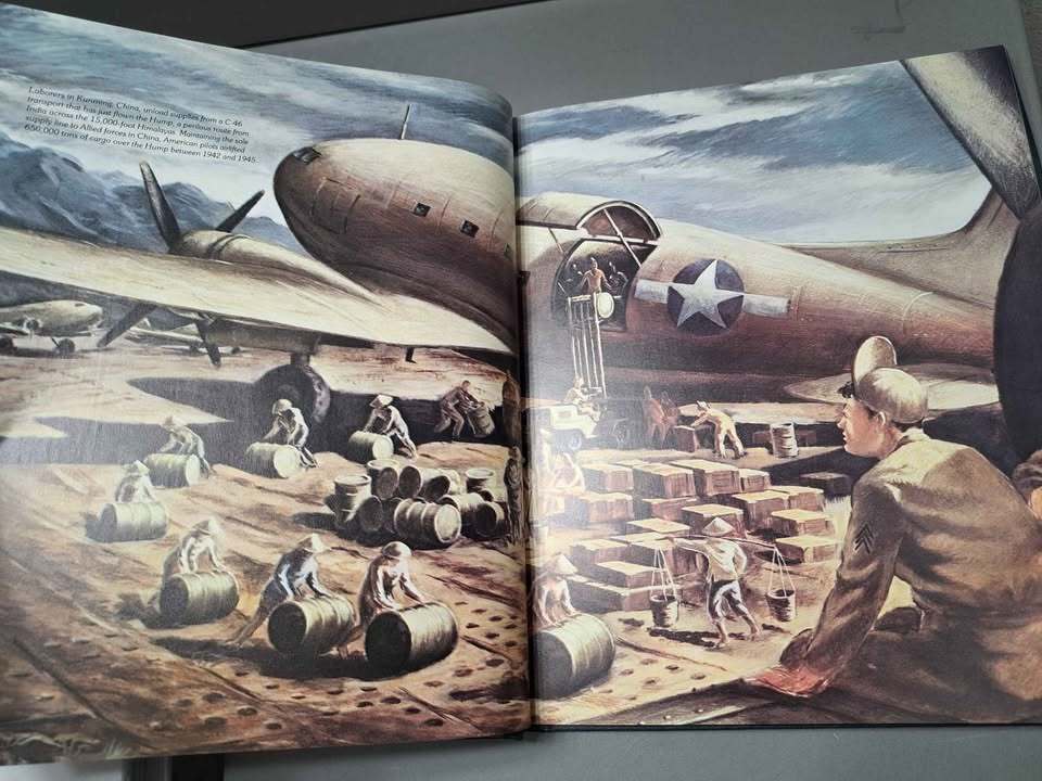 Vintage 1980s America in the Air War / Aviation History hardcover