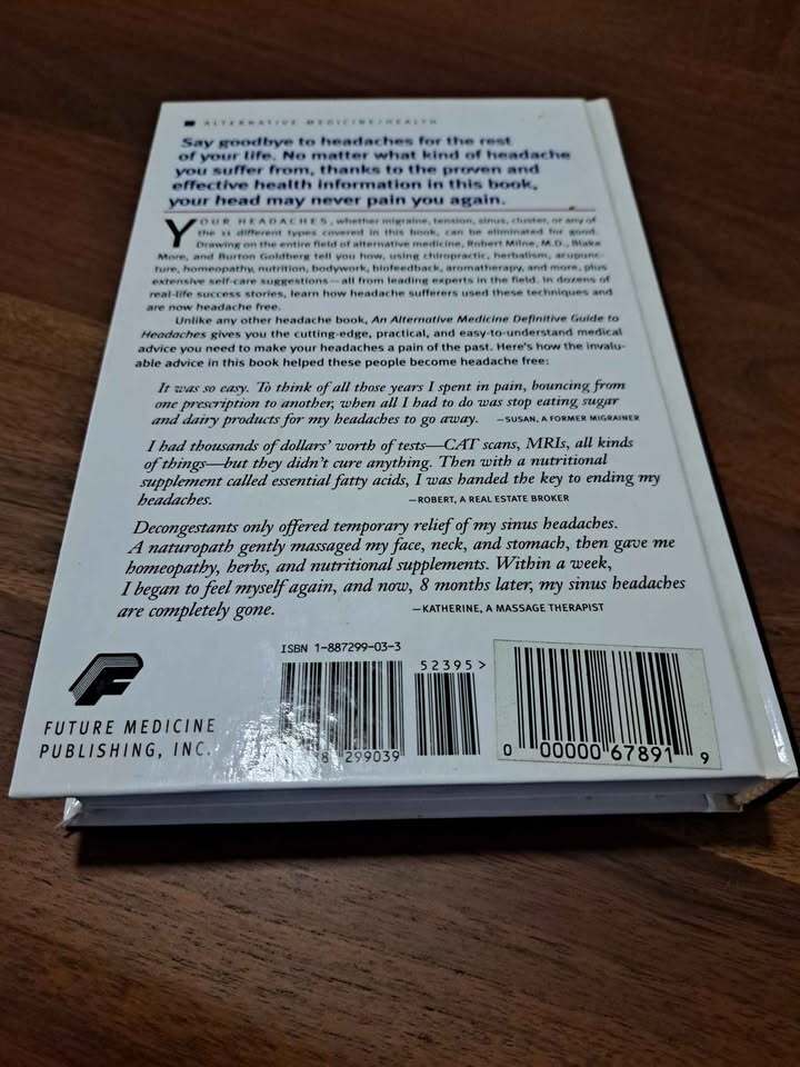 An alternative medicine definitive guide to headaches