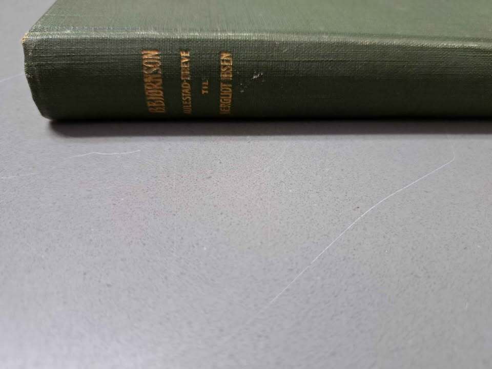 Vintage 1911 Aulestad Breve til Bergliot Ibsen by Bjornstjerne Bjornson