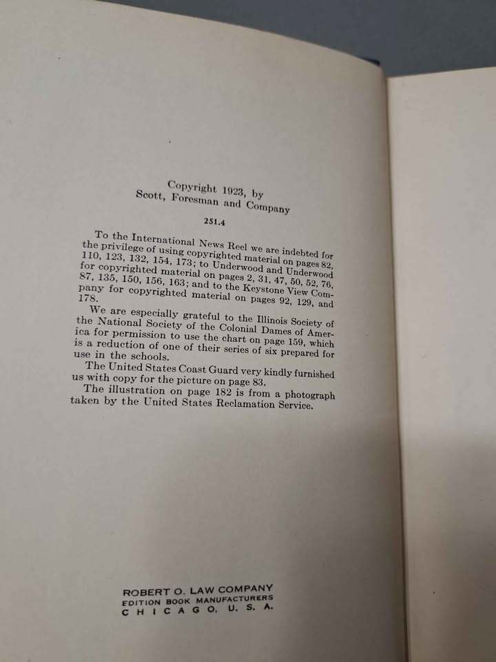 Vintage 1923 Our Constitution