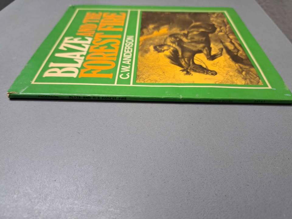 Vintage 1972 edition of Blaze and the Forest Fire