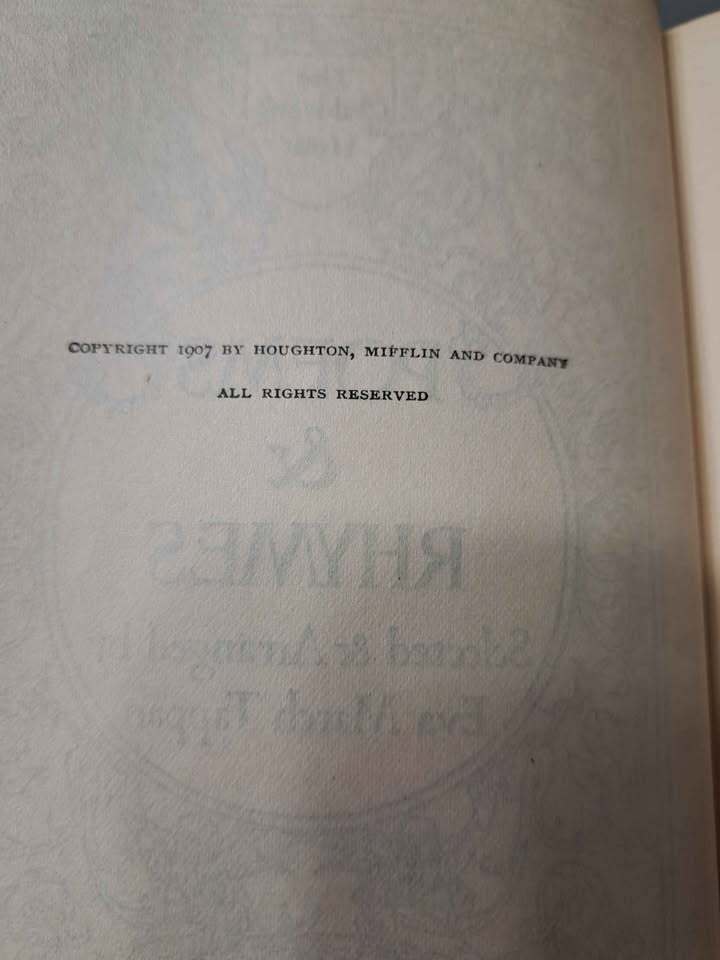Vintage 1907 The Children's Hour Vol 9: Poems and Rhymes