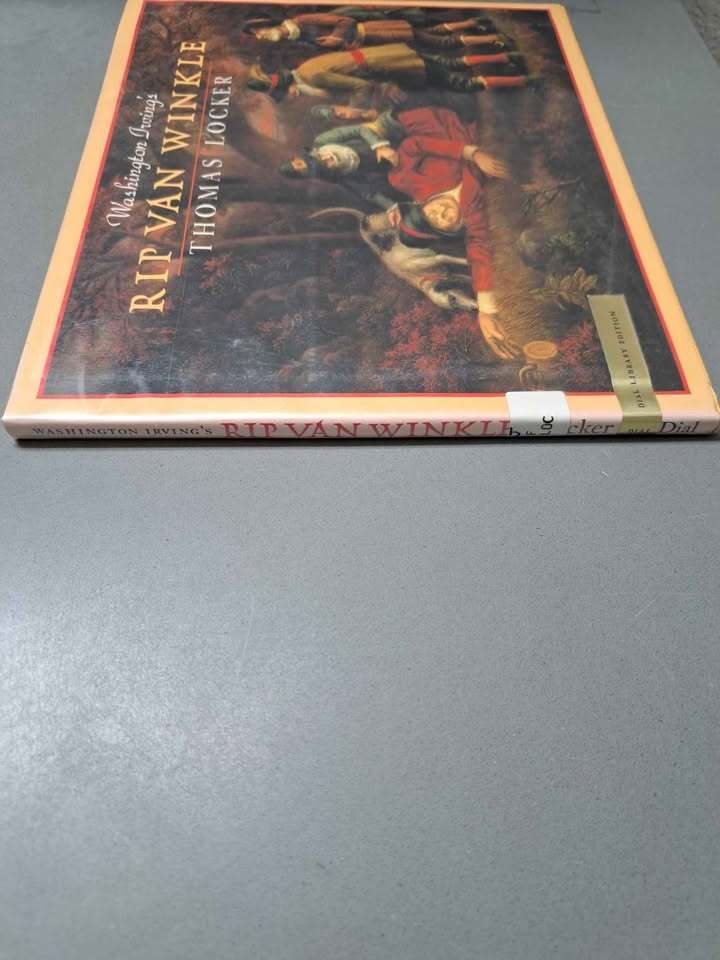 Vintage 1988 Rip Van Winkle hardcover. Washington Irving / Thomas Locker