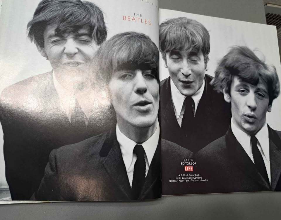 Vintage 1996 first edition of The Beatles: From Yesterday to Today. From the editors of Life