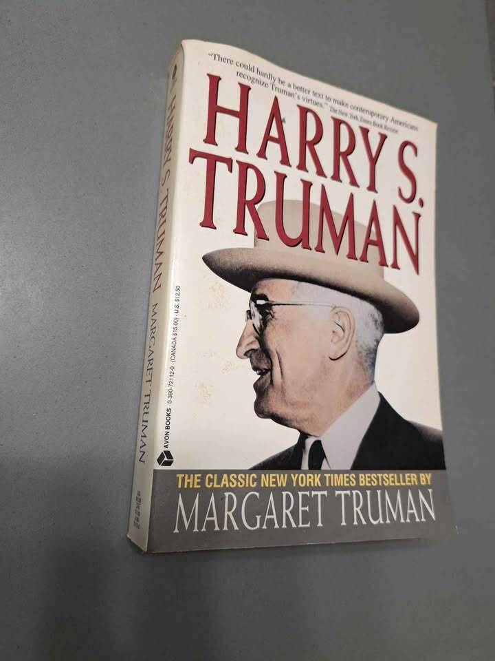 Vintage 1972 Harry S Truman book by Margaret Truman
