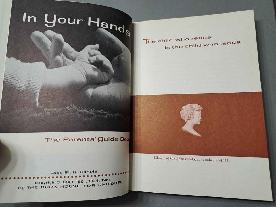 Vintage 'In Your Hands' The Parents Guide Book