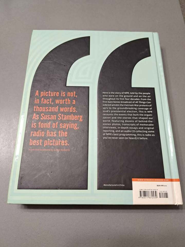 This is NPR - the first forty years. Book with audio cd and six classic NPR broadcasts.