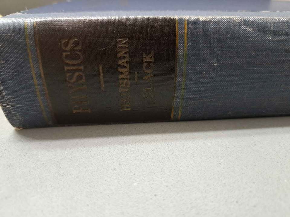 Vintage 1948 Physics by Hausmann Slack