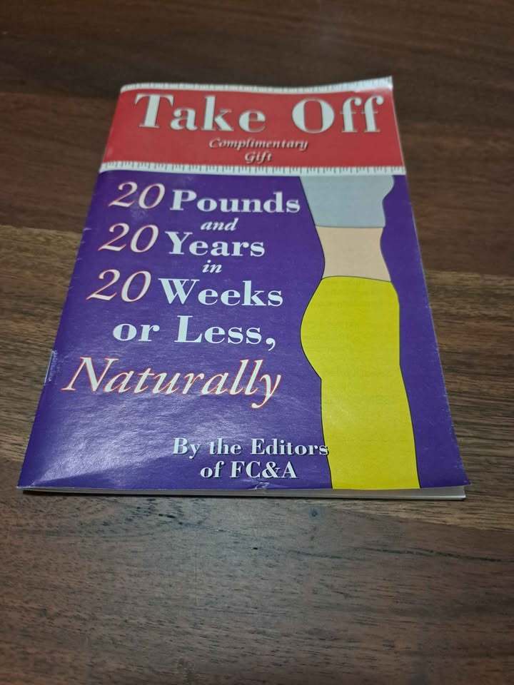 Vintage Take off: 20 pounds and 20 years in 20 weeks naturally
