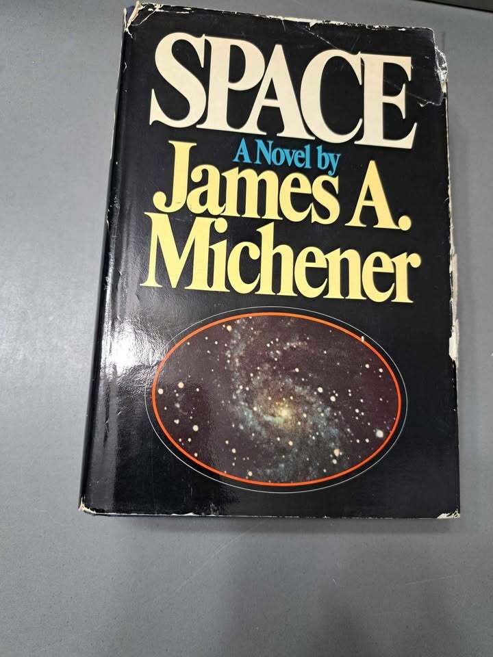 Vintage 1982 Space by James Michener / hardcover