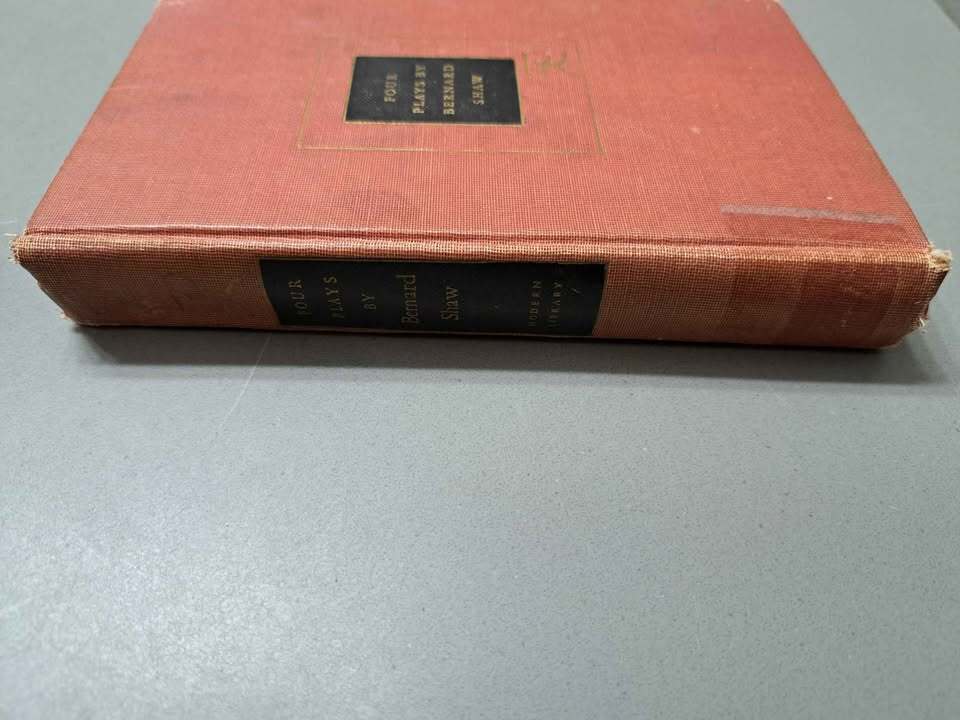 Vintage 1953 Four Plays by Bernard Shaw Candida, Caesar & Cleopatra, Pygmalion, Heartbreak House