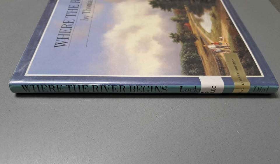 Vintage 1984 edition of Where the River Begins by Thomas Locker / hardcover
