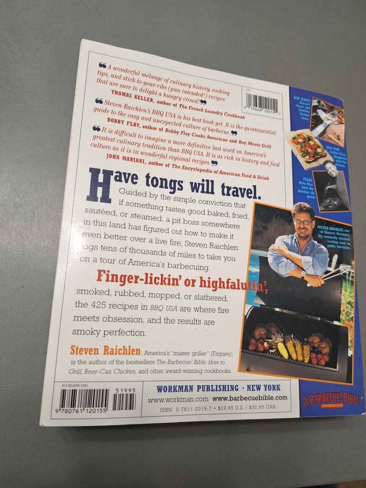 Steven Raichlen's BBQ USA 425 recipes