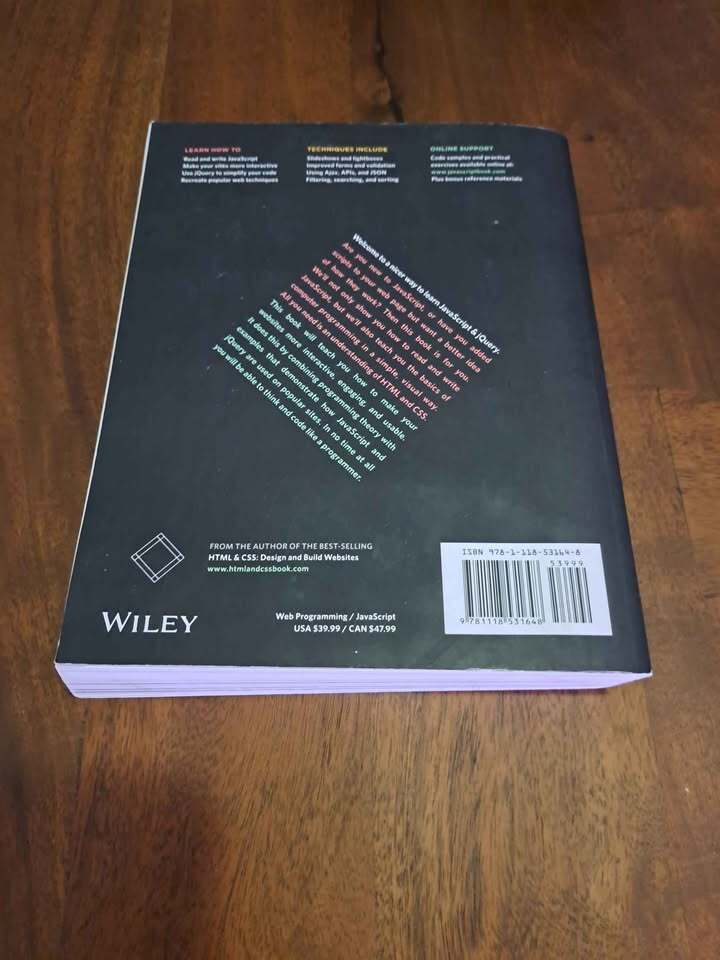 JavaScript and jQuery: Interactive Front-End Web Development