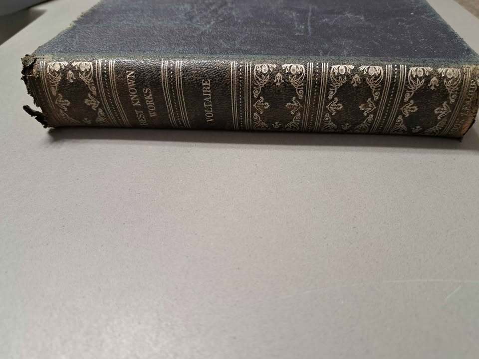 Vintage 1940 first edition of Voltaire: Best Known Works