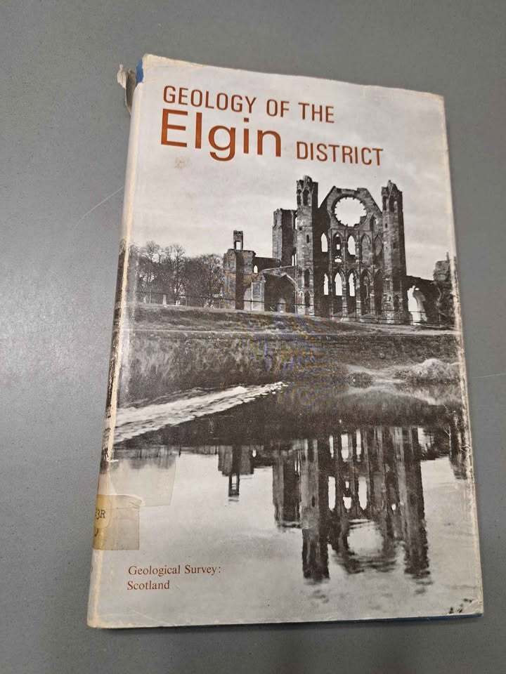 Vintage 1968 Geology of the Elgin District