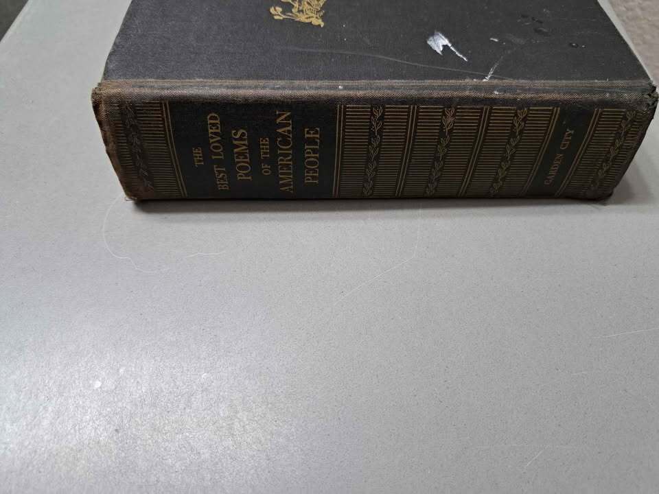Vintage 1936 Best Loved Poems of the American People